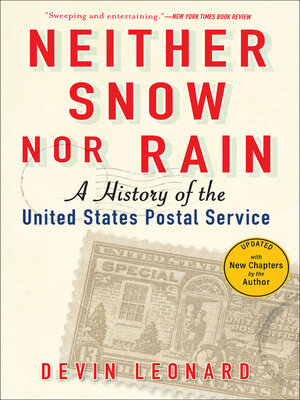 cover image of Neither Snow Nor Rain